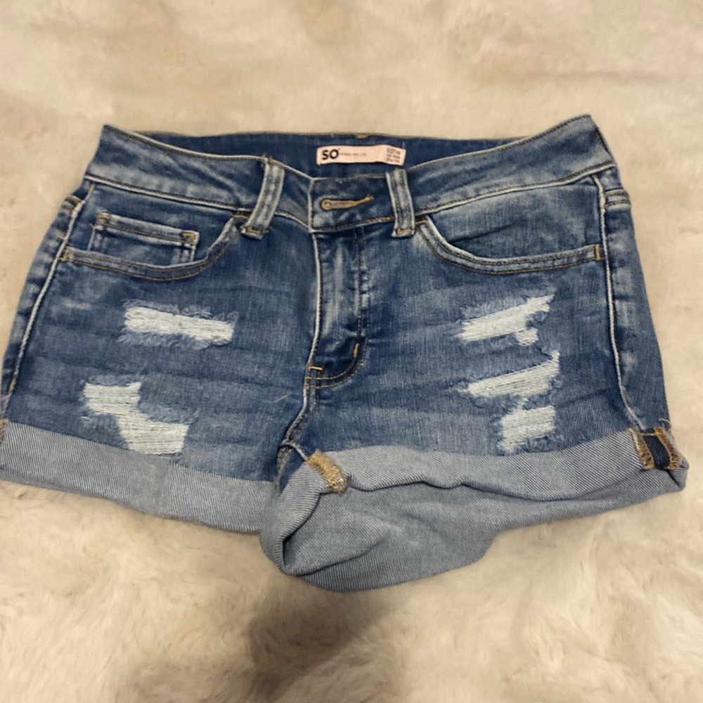 SO goods for life jean shorts